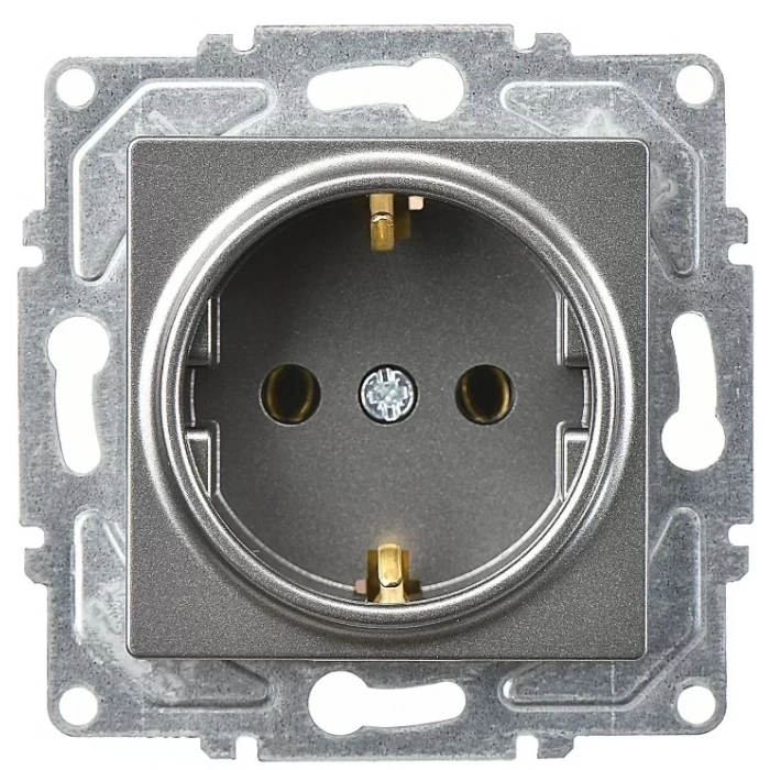 GÜNSAN EQONA FÜME TOPRAKLI PRİZ DÜĞME MEKANİZMA