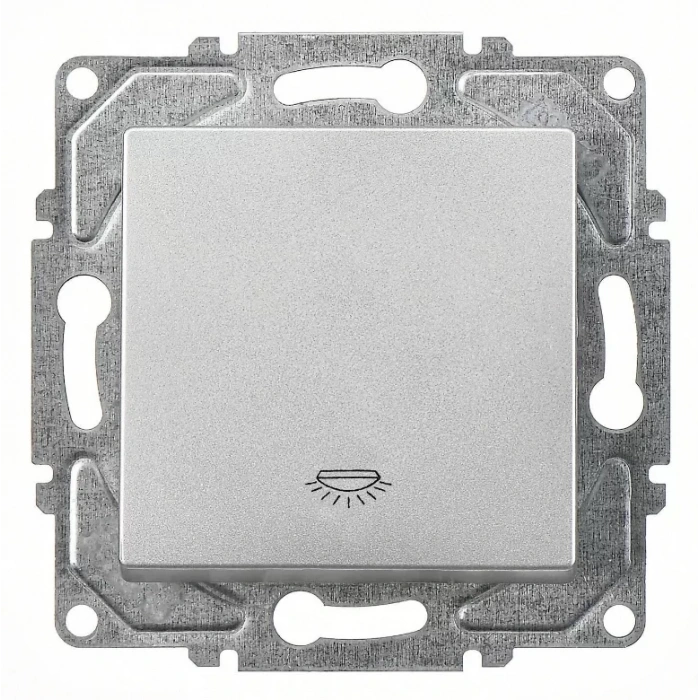 GÜNSAN EQONA GÜMÜŞ LİGHT DÜĞME MEKANİZMA