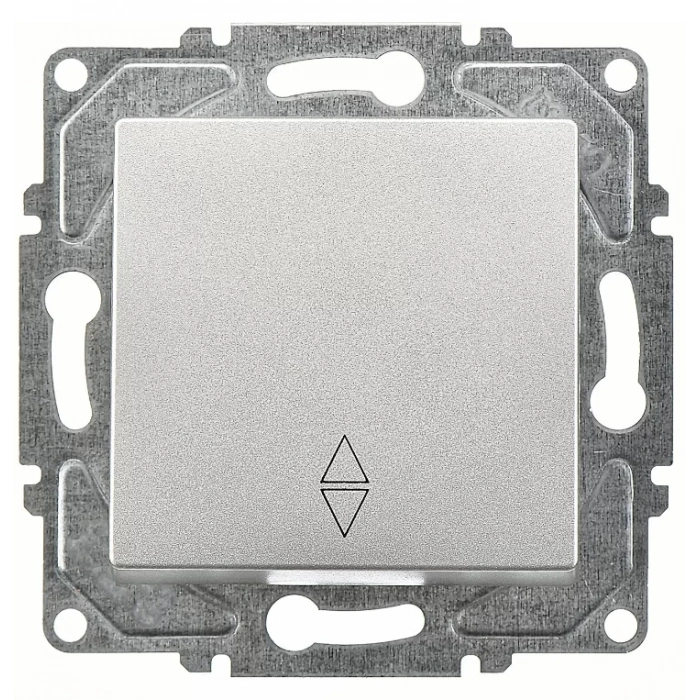 GÜNSAN EQONA GÜMÜŞ VAVİEN DÜĞME MEKANİZMA