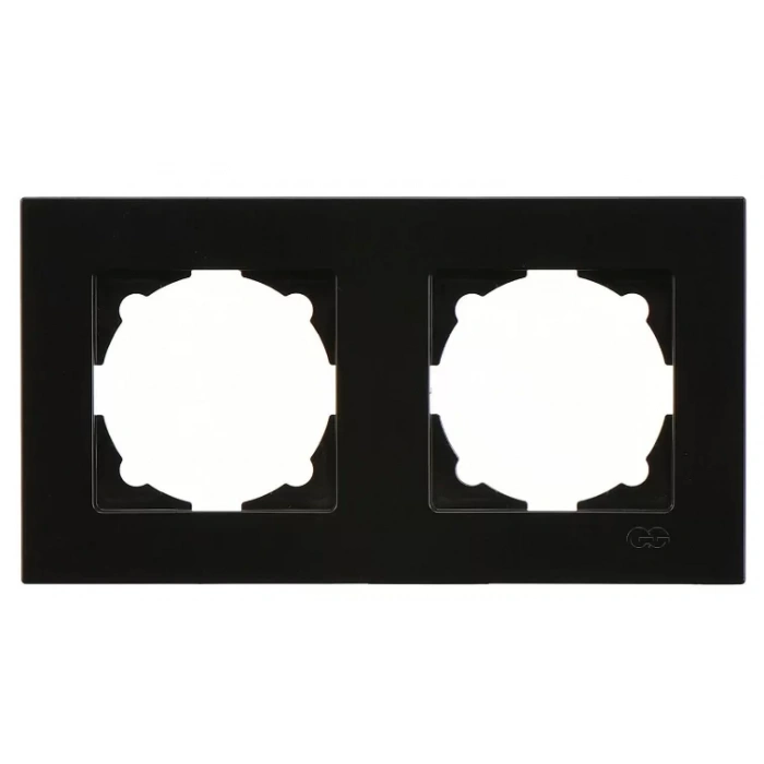 GÜNSAN Eqona Siyah İkili Çerçeve