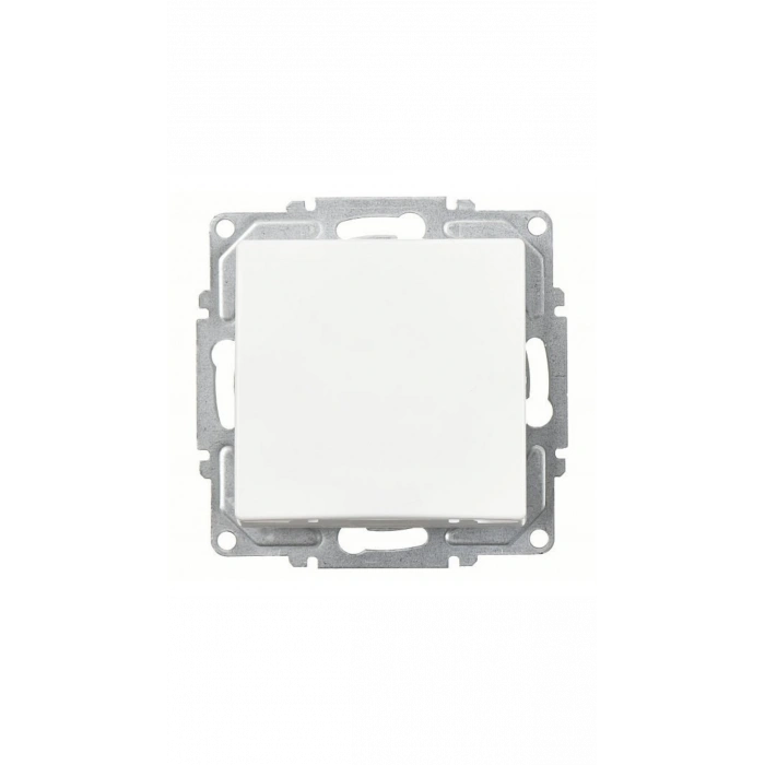 GÜNSAN Visage Beyaz Tekli Anahtar Sıva Altı