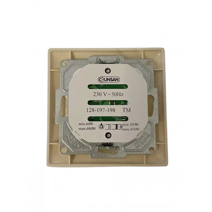 GÜNSAN VİSAGE KREM ROTATİF DİMMER 600W