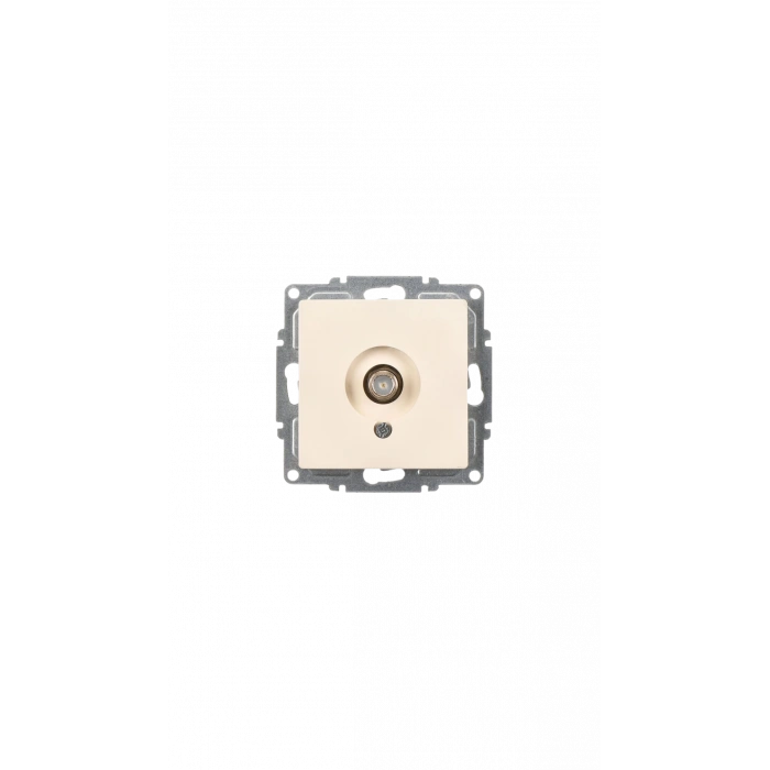 GÜNSAN VİSAGE KREM TEKLİ UYDU PRİZ F KONNEKTORLÜ