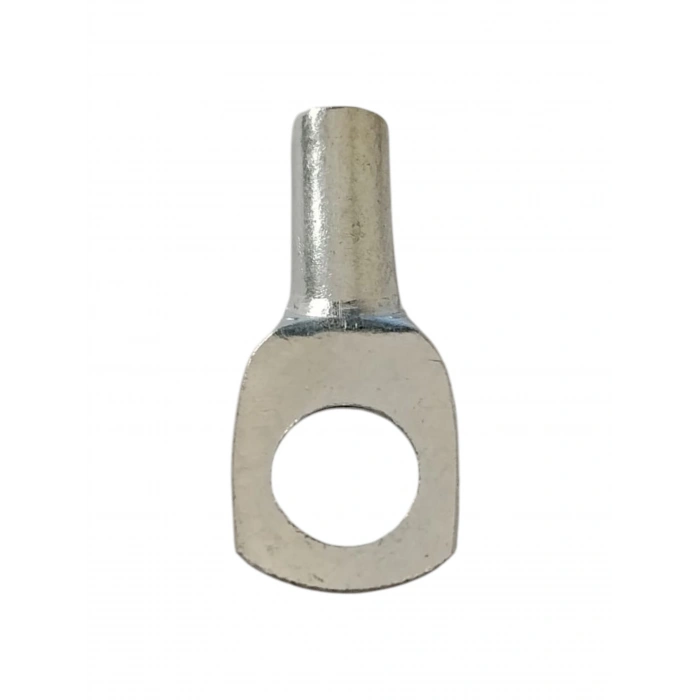 GWEST SKP-10 10mm M8 10luk Sıkmalı Kablo Pabucu Bakır Kalay Kaplı (10mm Papuç)
