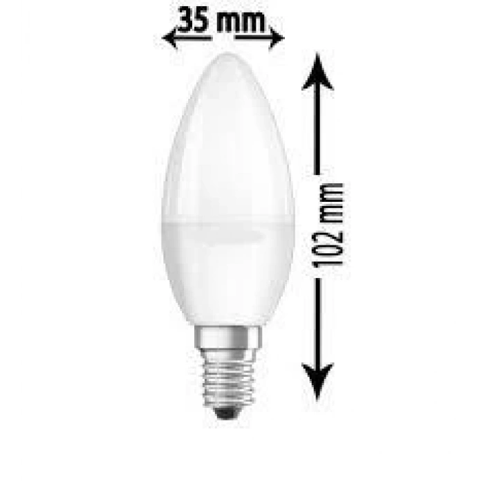 HEKA E-27 7W MUM TİP LED AMPUL 3000K GÜNIŞIĞI