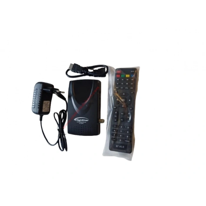 HİGHSTAR Full HD Dijital Uydu Alıcı Dahili Wifi Bluetooth Kumanda