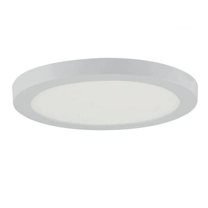 HOROZ 18W YUVARLAK SIVA ÜSTÜ LED SPOT BEYAZ KASA 7000K