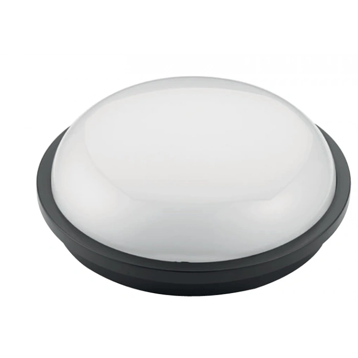 HOROZ Artos SİYAH 20w Yuvarlak Glop Led Armatür 6500k IP65 Beyaz Işık