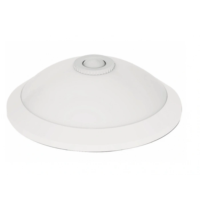 HOROZ Beyaz E-27x2 Duylu Sensörlü Tavan Glop (Plastik Kasa)