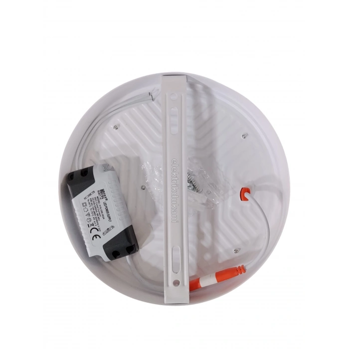 HOROZ Carla-24 24w BEYAZ Işık Yuvarlak Sıva Üstü Led Glop 7000k 2280lm 24 Watt 220V IP20 S. Ü.