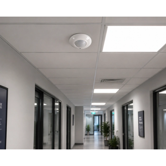 HOROZ Focus 360 Derece Görüş Açılı Sıva Üstü Hareket Sensörü 1000w IP44