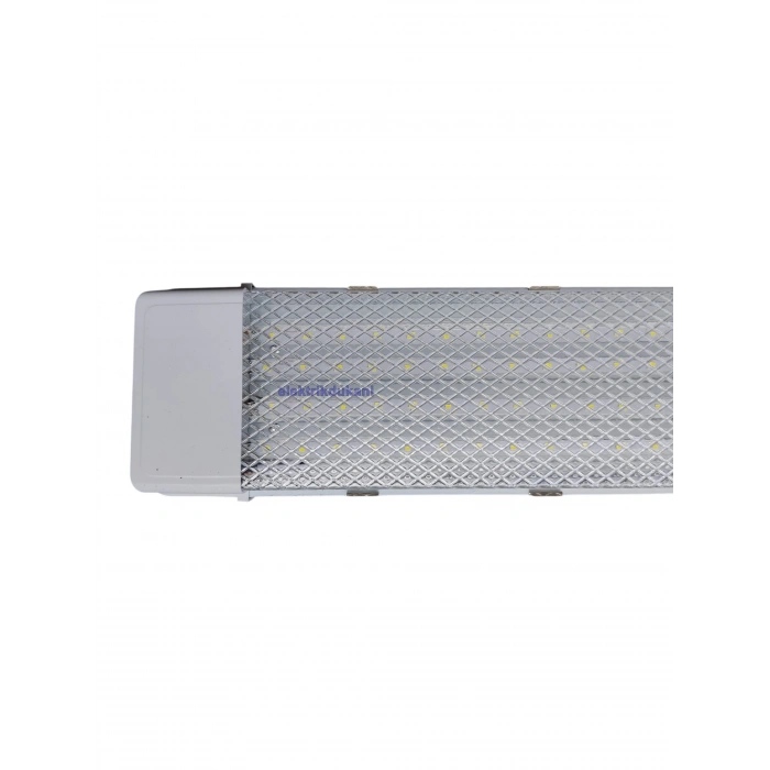 HOROZ Gama-100 BEYAZ 120cm 100w Prizma Led Bant Armatür 7000k Beyaz Işık IP20