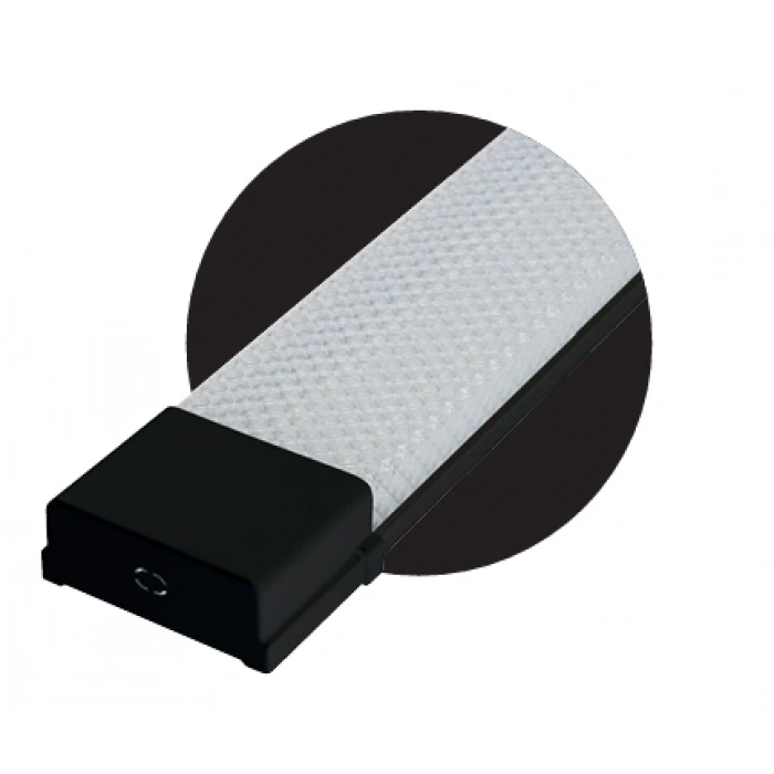 HOROZ Gama SİYAH 120cm 60w Prizma Led Bant Armatür 7000k IP20 Beyaz Işık