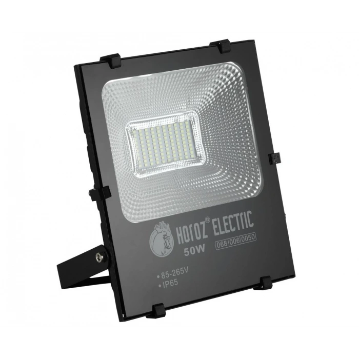 HOROZ LEOPAR-50 50w Led Projektör Siyah 6400K IP65