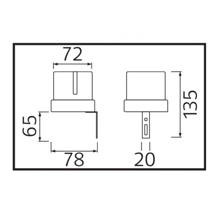 HOROZ Luxor Fotosel Role 25A Gece Gündüz Algılama Rölesi IP44 220v 2700W