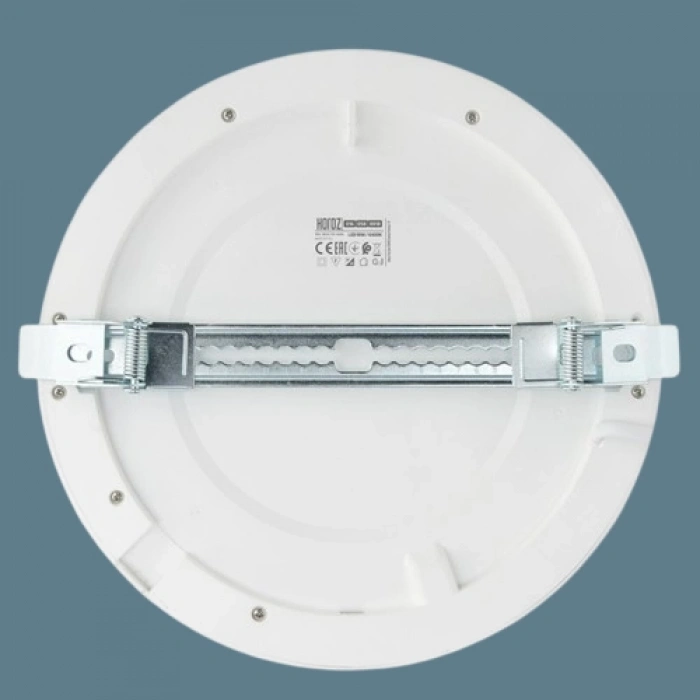 HOROZ Martha 18w Yuvarlak Hareket Sensörlü Fotoselli Led Spot BEYAZ 6400K Beyaz Sıva Üstü ve Sıva Altı  Kullanım