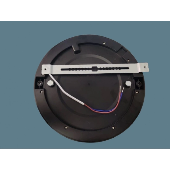 HOROZ Martha 18w Yuvarlak Hareket Sensörlü Fotoselli Led Spot SİYAH 6400K Beyaz Sıva Üstü ve Sıva Altı  Kullanım