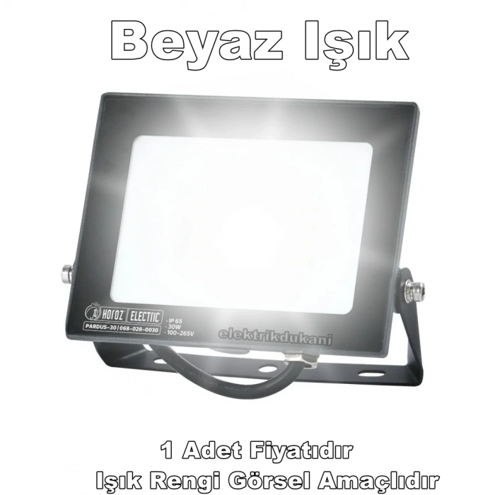 HOROZ PARS-20 20w BEYAZ Led Projektör SMD 6400k IP65