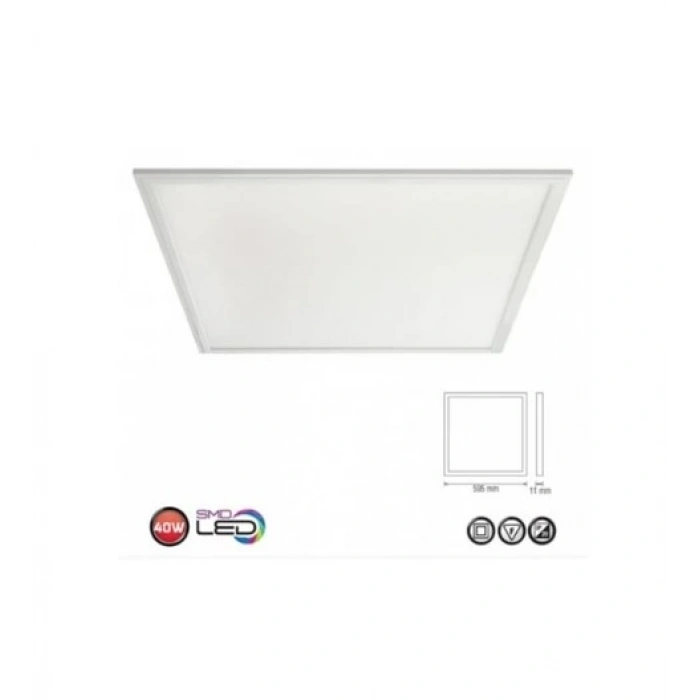 HOROZ Plazma-40 60x60 40w Led Panel Armatür Beyaz 6400K Backlight