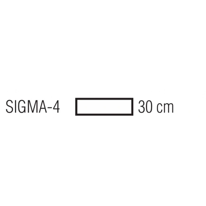 HOROZ Sigma 30cm 4W T5 Led Bant Armatür Anahtarlı 6400K BEYAZ
