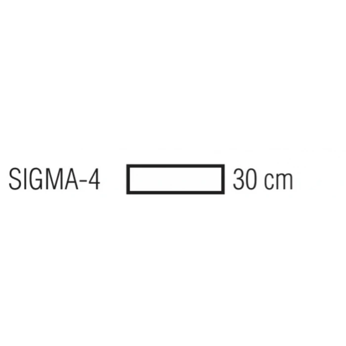 HOROZ Sigma 30cm 4W T5 Led Bant Armatür Anahtarlı 6400K BEYAZ