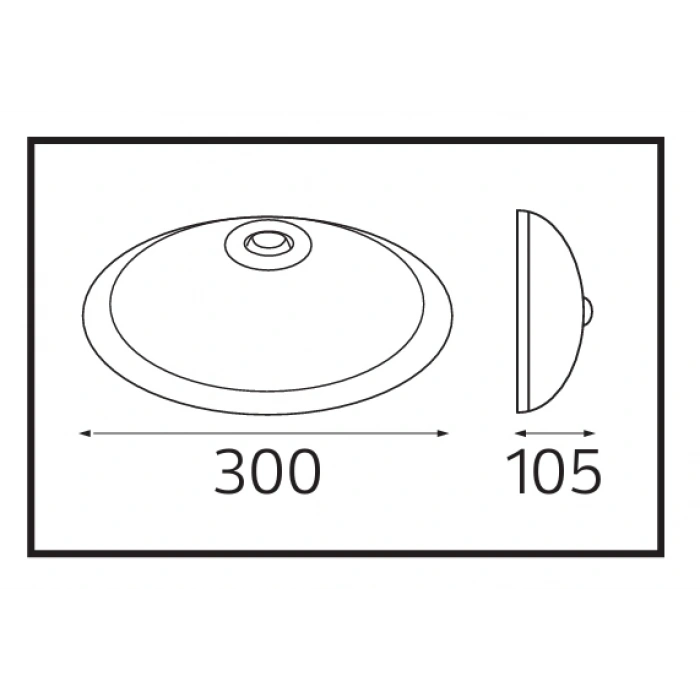 HOROZ Siyah E-27x2 Duylu Sensörlü Tavan Glop (Plastik Kasa)