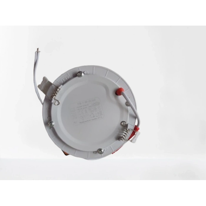 HOROZ Slim-6 6w BEYAZ Yuvarlak Led Panel Spot Beyaz Kasa 6400k Sıva Altı S.A. 220v IP20