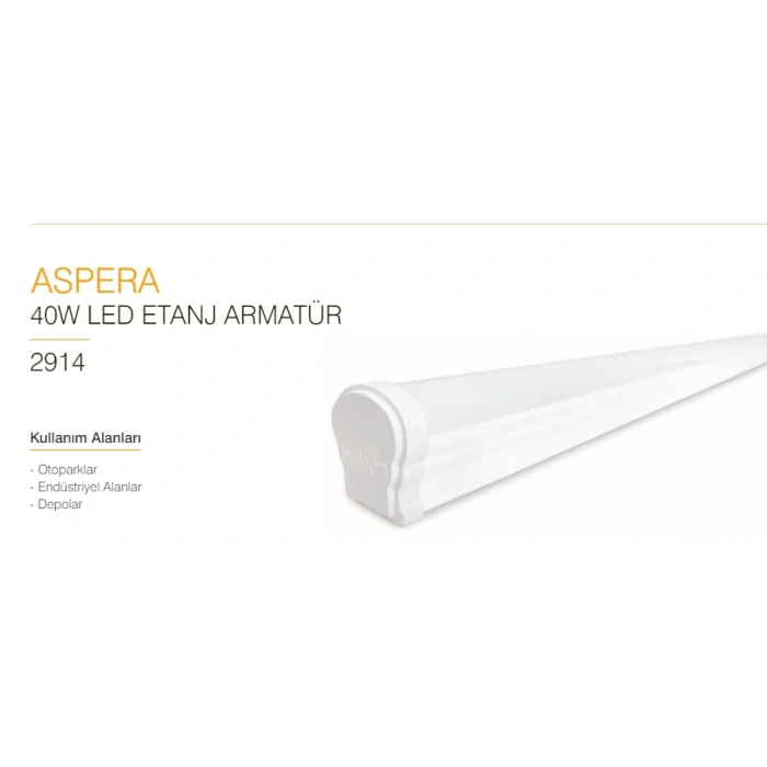 İNOLED 40W LED ETANJ ARMATÜR IP65 6500K 120CM