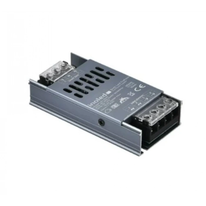 İNOLED Süper Slim 12v 5A Dc Şerit Led Trafosu 60w IP20 (12 Volt 5 Amper 5mt ye Kadar Kullanım İçin Uygundur