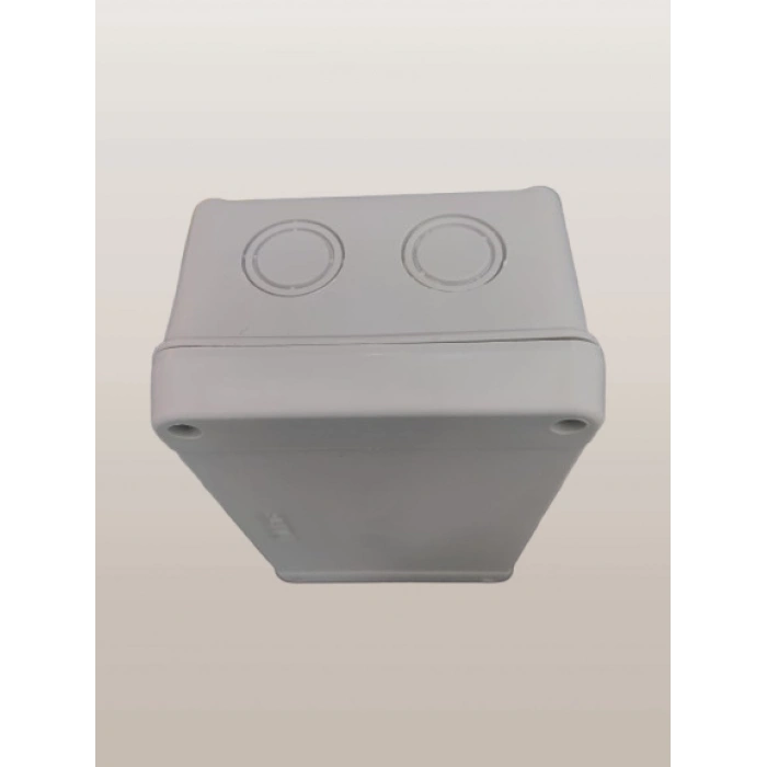 IŞILDAR 110x180x70 Termoplastik 10 Çıkışlı Buat Beyaz (ABS Vidalı Sıva Üstü Plastik Contalı Kapak)