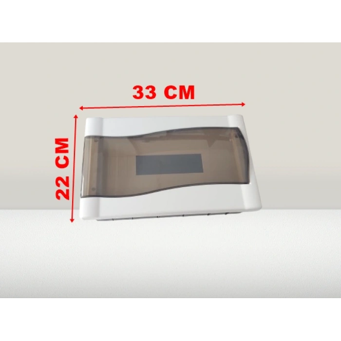 IŞILDAR 16lı Tek Sıra Sıva Altı Otomat Sigorta Kutusu - Klemensli S. A.