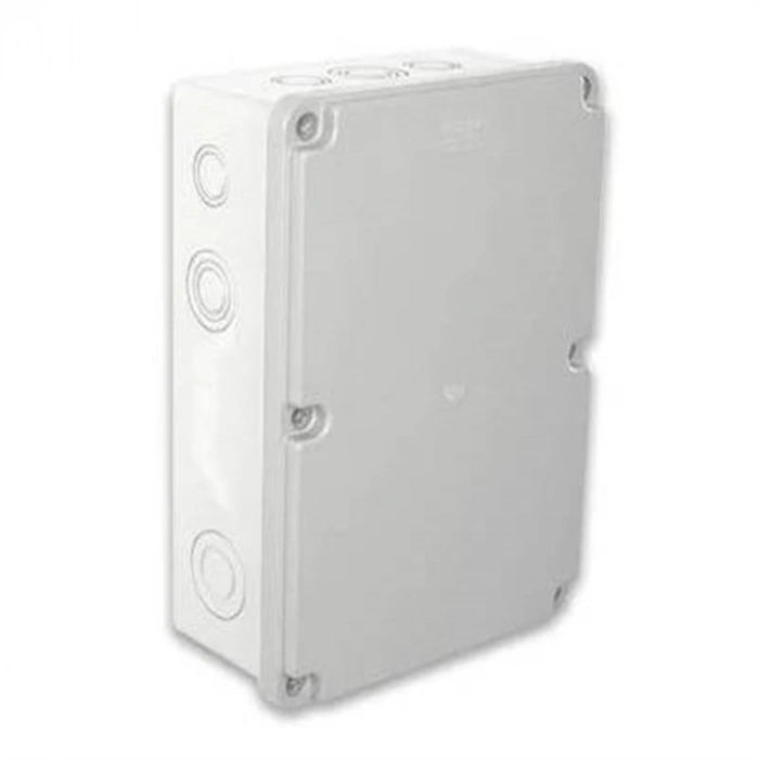 IŞILDAR 180x270x100 Termoplastik 12 Çıkışlı Buat Beyaz IP65 (ABS Vidalı Contalı Kapak)