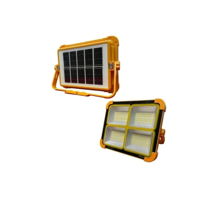 K2 200W Taşınabilir Solar Şarjlı Led Projektör 3000K-4000K-6400K Fonksiyonlu