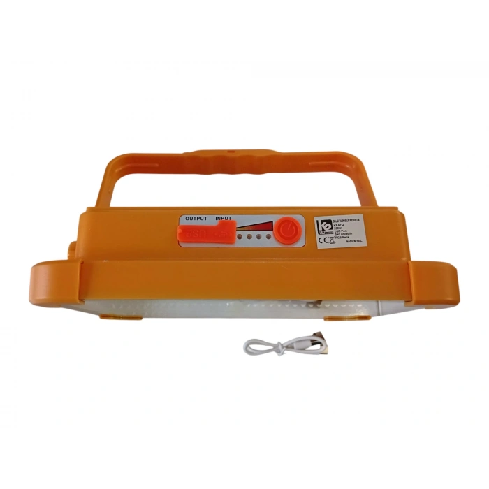 K2 200W Taşınabilir Solar Şarjlı Led Projektör 3000K-4000K-6400K Fonksiyonlu