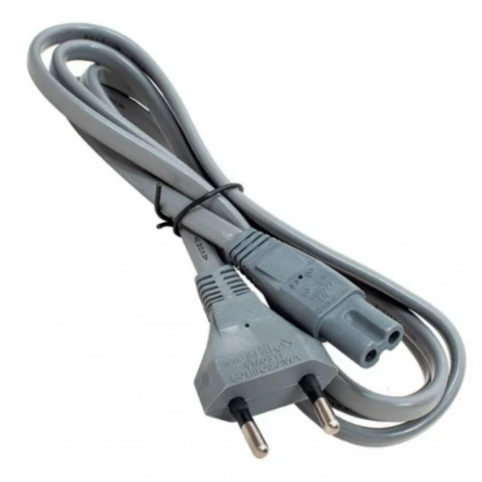 Kaliteli Tv Teyp Fişi 1,4 MT SİYAH 2x0,75 Tam Kesit Bakır