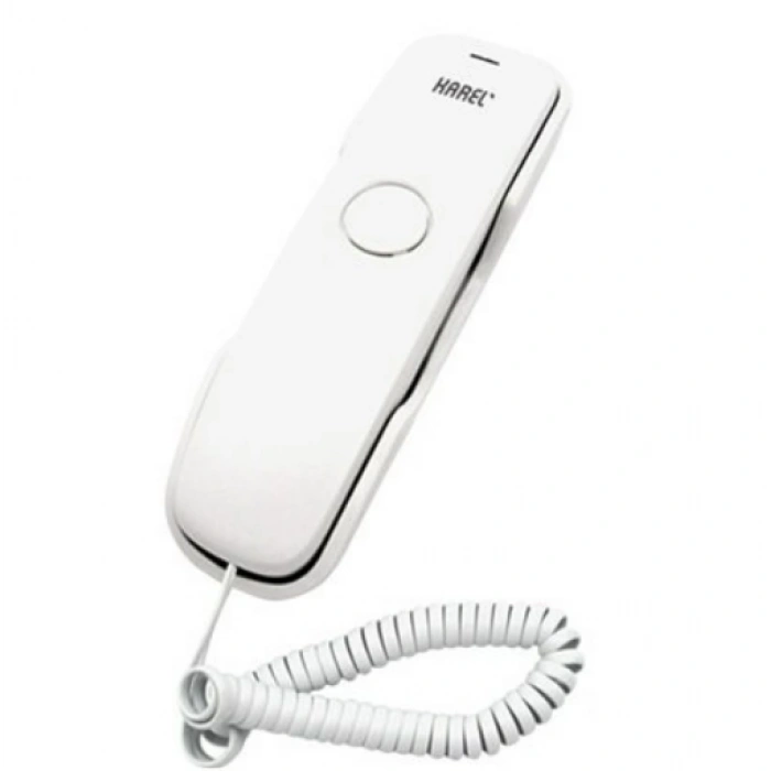 KAREL KABLOLU DUVAR TELEFON BEYAZ-SİYAH
