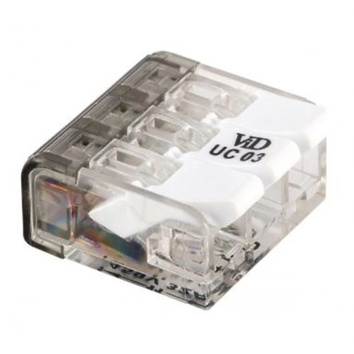 KLEMSAN BUAT KLEMENSİ 0,2-4MM ARASI 3LÜ MANDALLI UC03