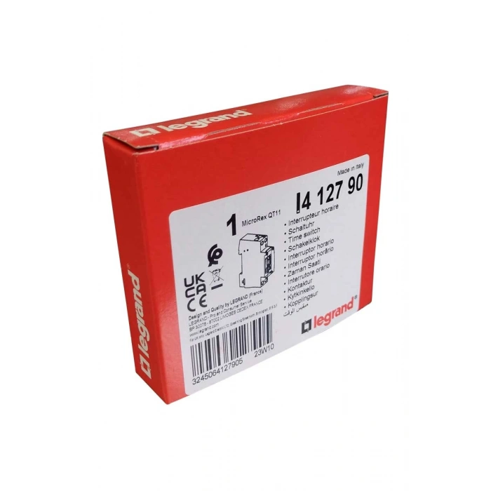 LEGRAND Otomat Tipi Zaman Saati 100 Saat Rezervli Zaman Rolesi 03740