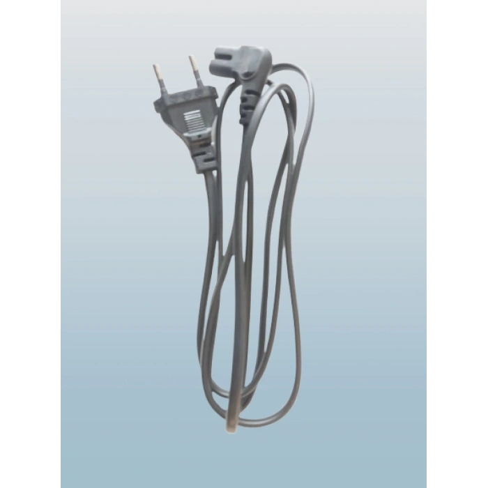 LG Tv için 90 Derece Açılı L Tip Teyp Fişi 1.4 mt Kablolu SİYAH Kaliteli 2x0,75 Tam Kesit Bakır