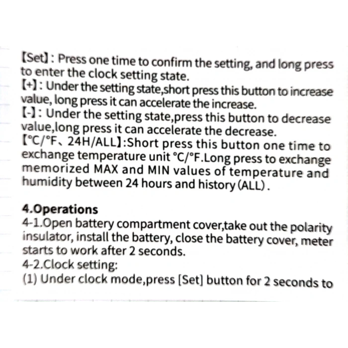 LİFE NET Dijital Isı ve Nem Ölçme Termometre Saat & Tarihli Renkli Ekran