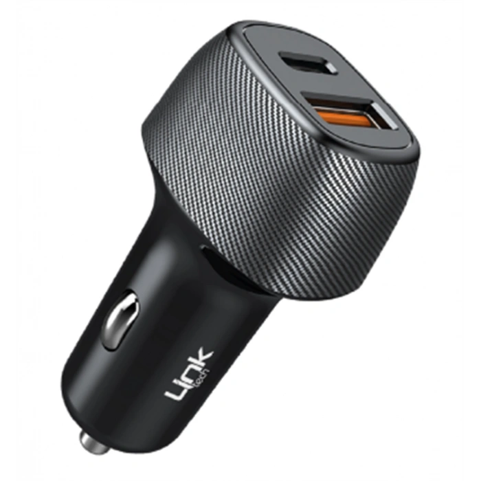 LİNKTECH 48w Telefon Araç Şarj Cihazı Aleti USB + Type-C
