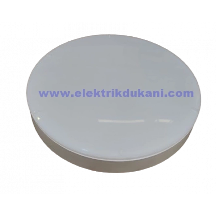 LUSTER 18W S.Ü. DOLUNAY LED ARMATÜR BEYAZ KASA 6500K