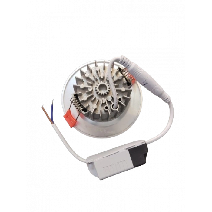 LUSTER 7W SPOT BELİNDA SİLVER KASA 6500K