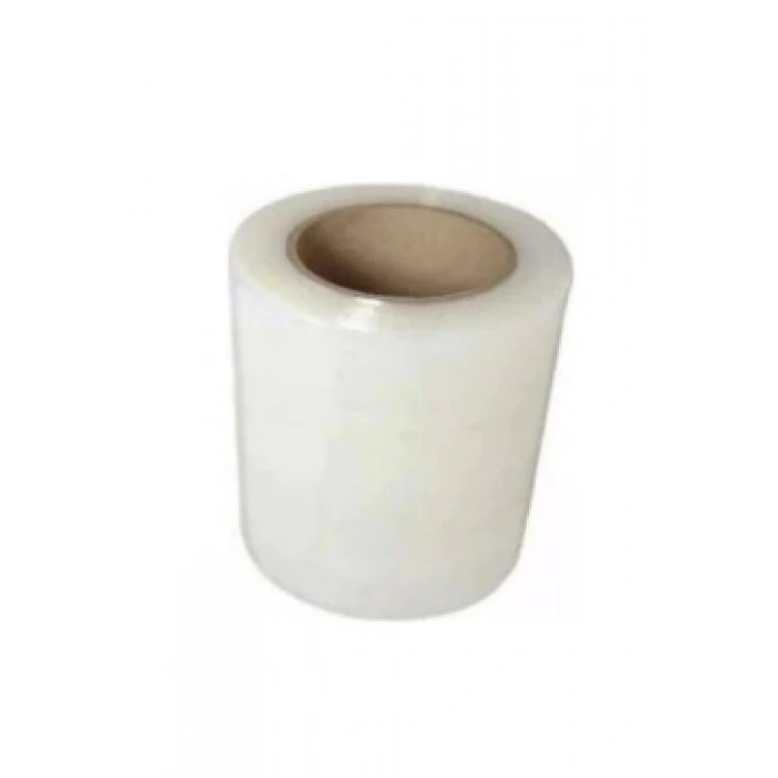 MAKRO Şeffaf Streç Film Bant 17 Mikron 10cmX200Mt (Yapışkansız)