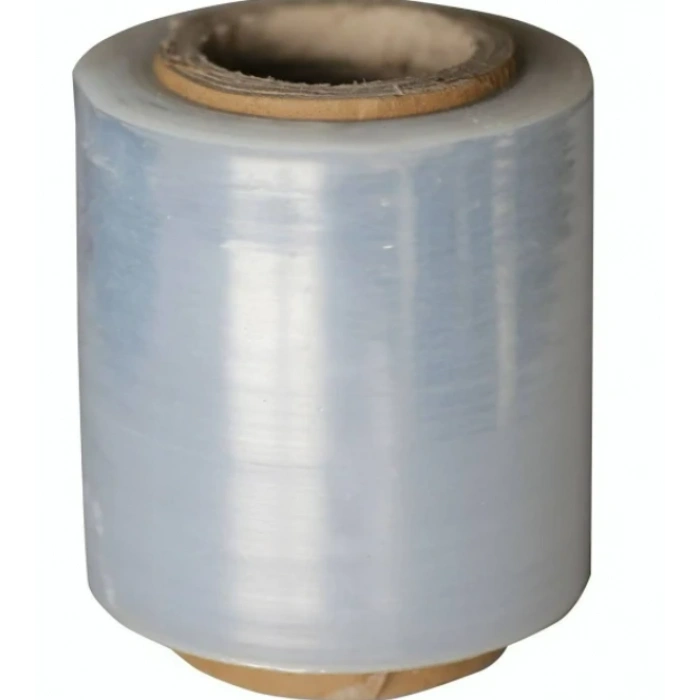 MAKRO Şeffaf Streç Film Bant 17 Mikron 10cmX200Mt (Yapışkansız)