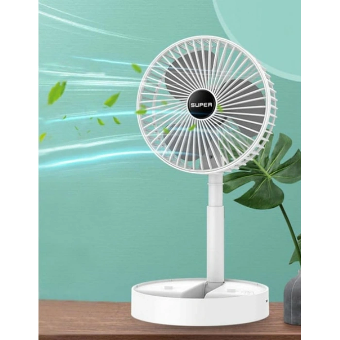 Masa Üstü Taşınabilir Şarjlı Vantilatör Fan Mikro Usb