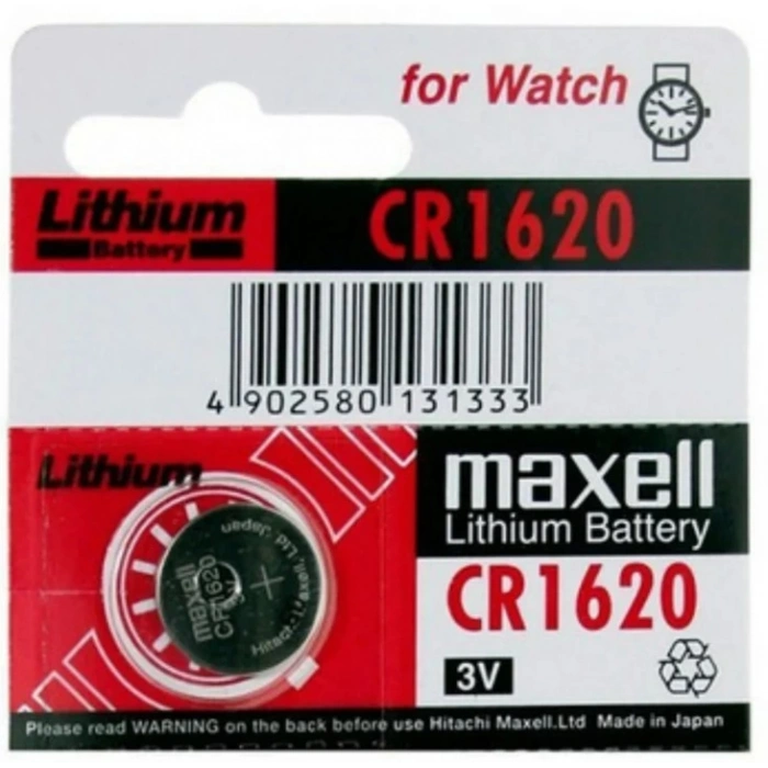 MAXELL CR-1620 Lityum 3v 3 Volt Araba Kumanda Pili Para Düğme Pil (1 Adet Fiyatıdır)