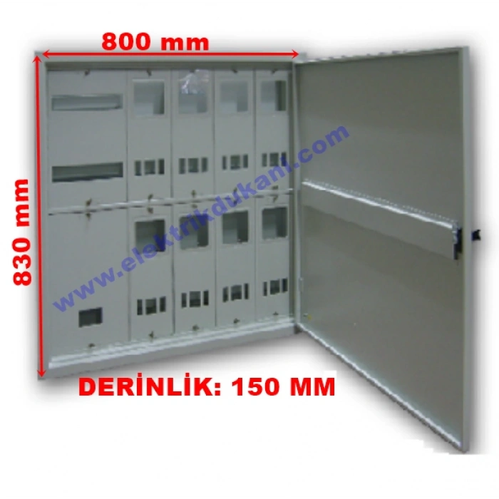 MERT 1008 S.A. 8 MONOFAZE T.M.Ş Lİ PANO