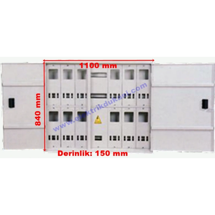MERT 1012 S.A. 12 MONOFAZE T.M.Ş Lİ PANO