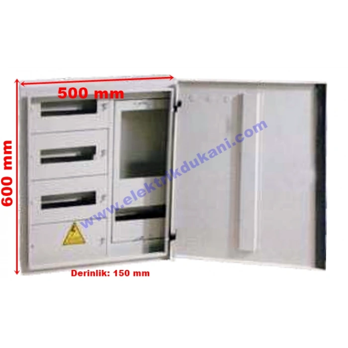 MERT 1501 S.Ü. 1 TRİFAZE SAYAÇLI 30 OTOMATLI PANO